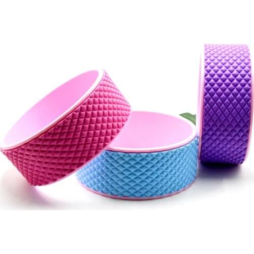 Massage Yoga Wheel Back Training Circle Waist Shaping Bodybuilding Equipment EVA girls back body shaping slimming relax equipmet