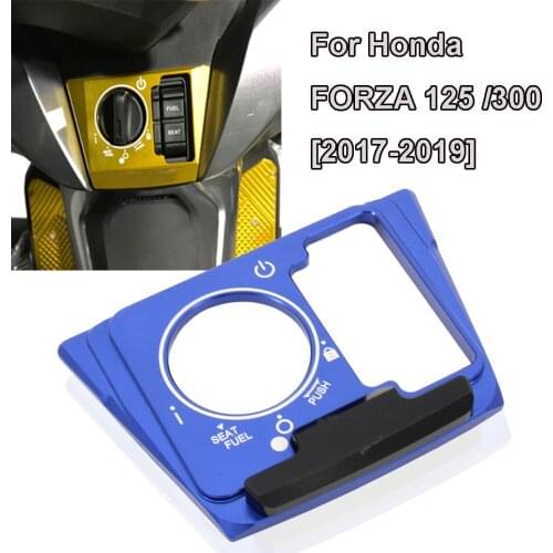 Motorcycle For Honda Forza 125 Forza 300 Forza300 Forza125 2017-2019 key lock seat lock cover decorative cover
