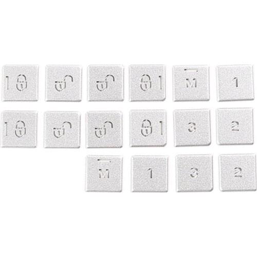 Car Seat Memory Button Patch Stickers for Land Rover Range Rover Sport 18-20 Accessories