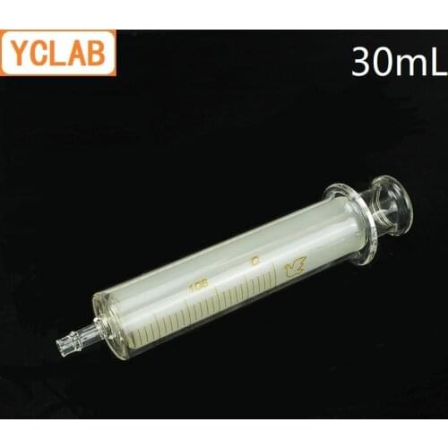 YCLAB 30mL Glass Enema Syringe Enemator Feeding Medicine Liquid Diet Food enemata coloclyster coloclysis Injector