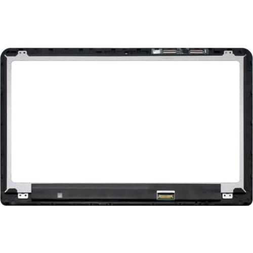 For HP Pavilion X360 15-bk163DX 15-bk021nr LED LCD Touch Screen Assembly Replacement 1366 x 768 HD