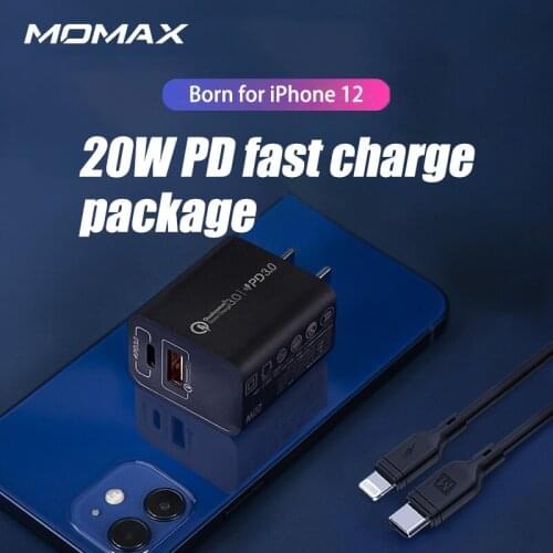 Momax charger 20W fast charge iphone12pro max charging head PD fast charge