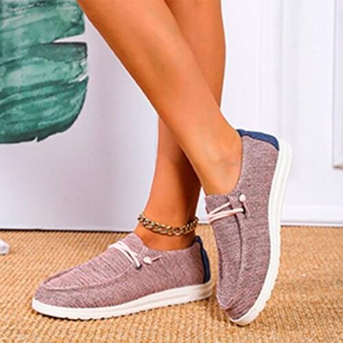 Women Flats Lace Up Shallow Ladies Shoes Comfort Round Toe Casual Woman Shoe Solid Breathable Female Footwear Plus Size 2021