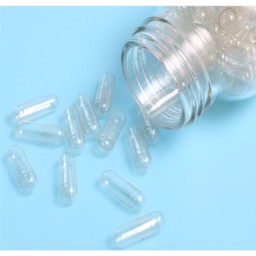 0# 10,000pcs HPMC hard pharmaceutical capsule/ Vegetable empty caps!Cellulose health empty capsule/Tattoo accessories