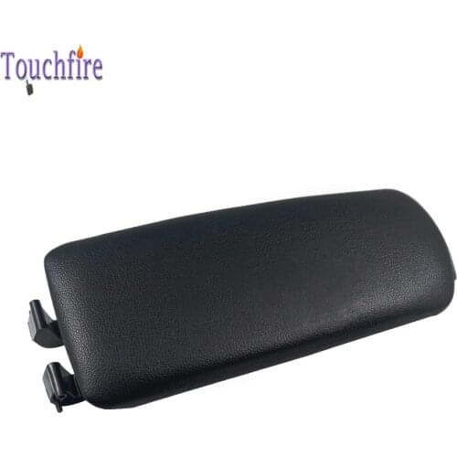 1Pcs Leather Cloth Auto Car Center Console Armrest Storage Box Lid Cover 8E0864245E Black Beige Grey For Audi A4 B6 B7 2002-2007