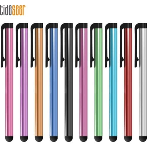 1000pcs Capacitive Touch Screen Stylus Pen For iPhone X 8 Samsung Universal Tablet PC Smart Phone Pencil for iPad Air Mini 2 3 4