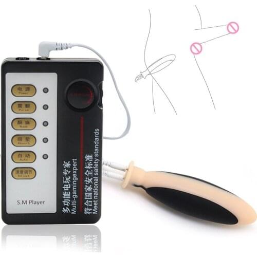 Big Size 3.8*15.5 cm Adult Waterproof Silicone Sexy Toys Electro Sex Therapy Anal Plug Vagina Plug For Male And Female Gays