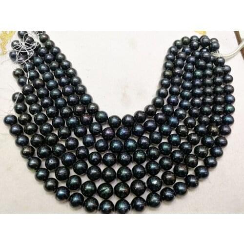 Loose beads Big SIZE freshwater pearl near round 13-17mm 15" for DIY jewelry making FPPJ wholesale nature