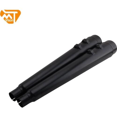 Motorcycle Exhaust Pipe Muffler Slip-On For Harley Bagger Models Dresser Electra Glide Road Street Glide Ultra Limited 1995-2016