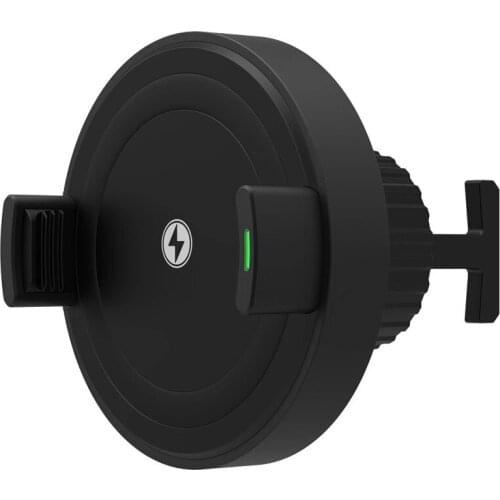 Qi induction wireless car charger for iphone Xs XR Samsung mobile phones with Vent Holder 360 Degree Rotation Charging