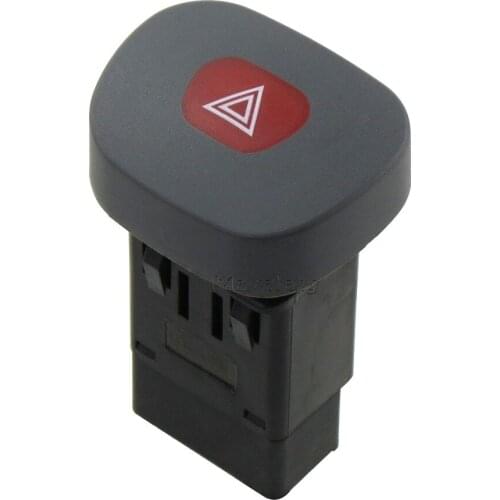 Power Emergency Warning light switch Button For Renault Clio II Megane I Classic 7700421820 Car accessories