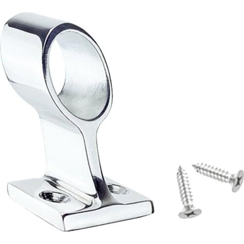 22mm Stainless Steel Boat Hand Rail Fitting Hanrail Bracket Middle Stachion