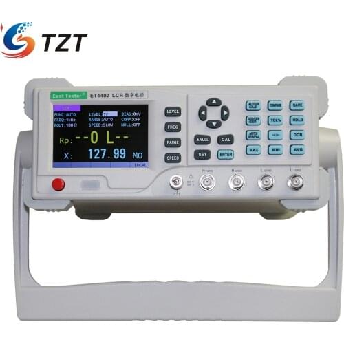 TZT ET4402 Desktop LCR Meter LCR Tester Inductance Capacitance Meter Measure 20KHz 12 Fixed Frequencies