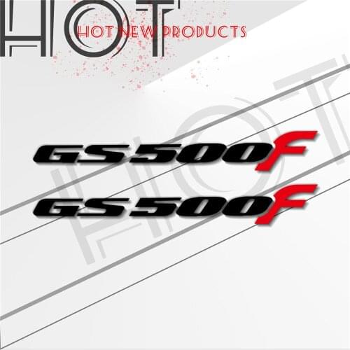 New Motorcycle Stickers Body Reflective Waterproof Body fuel tank logo sticker Kit For Suzuki GS500F gs 500f gs 500 f sign decal