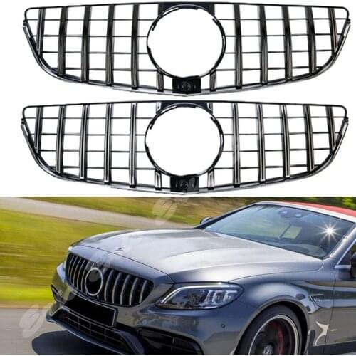 Front Racing Bumper Grille Upper Facelift Grill For Mercedes Benz W207 E-Coupe 2014 2015 2016