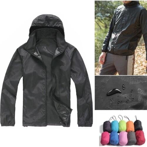 Unisex Waterproof Windproof Nylon Bike Jacket Bicycle Running Outdoor Sports Cycling Jacket with S-XXXL Sizes 6 Colors Optional