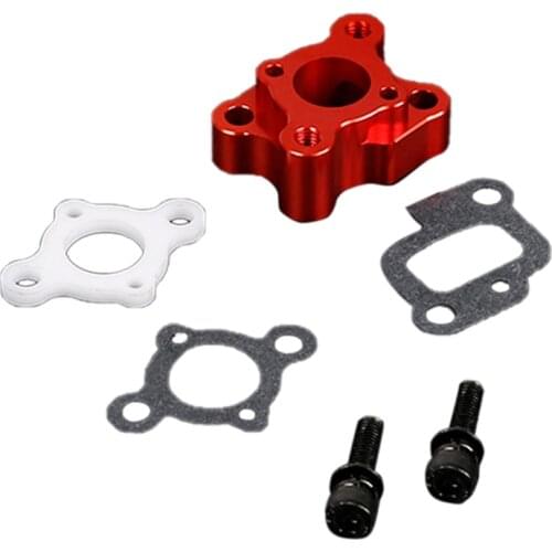 Intake Manifold Set for 23-30.5CC Gas Engine for HPI Baja 5B 5T 5Sc Losi 5Ive T Rovan King Motor Rc Car Parts