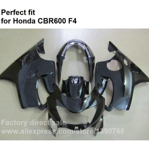 High quality ABS fairings for Honda CBR 600 F4 1999 2000 matte black fairing kit CBR600 F4 99 00 DF51