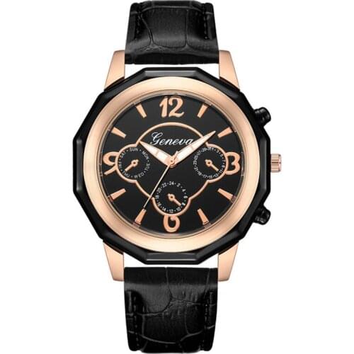 Ladies Watch Fashion Women Quartz Watches Unique Luxury GENEVA Women Watches Popular Unique Designer Wristwatch reloj hombre