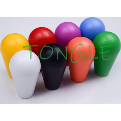1 pcs Arcade Replacement Joystick Handle Bat TopBall Oval top ball Knob for Arcade SANWA SEIMITSU ZIPPY Joysticks Handle Knobs
