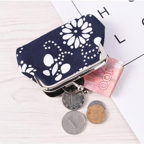 1pc Women Coin Purse Flower Change Purse Coins Lady Money Bag Wallet