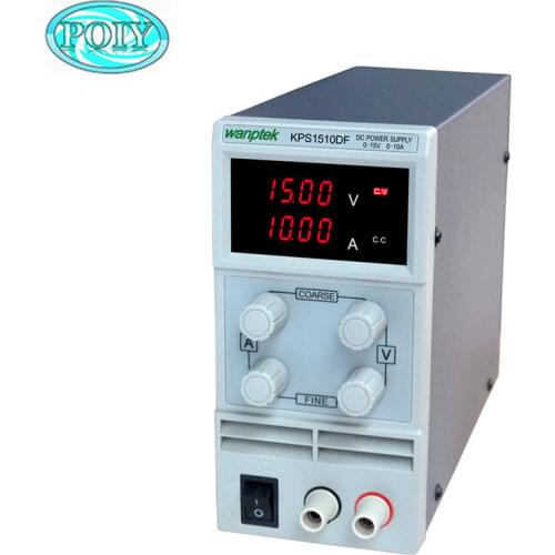 15V 10A DC Regulated Power High Precision Adjustable Supply Switch Power Supply Maintenance Protection Function KPS1510DF