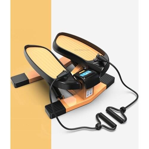 2 in 1 Stepping Machine with Power Ropes, Multi-function Treadmill Exercise Machine Sports Weight-loss Equipment