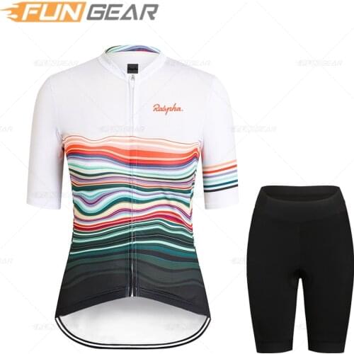 2021 Summer Cycling Jersey Women Bicycle Short Sleeve Sports Team Cycling Clothing Sportswear Outdoor Mtb Maillot Ciclismo