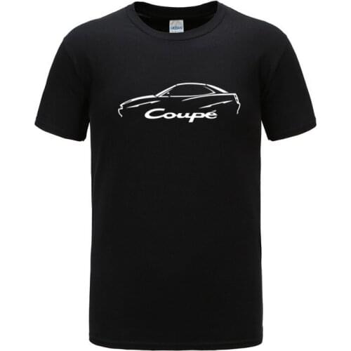 2021 Mens S-2XL Short Sleeve tshirt FIAT COUPE INSPIRED CLASSIC CAR Mens T shirts Print T-shirt Cotton