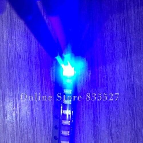 3000pcs/reel = 15.2 dollar 3216 1206 blue SMD lamp beads ultra bright LED light emitting diode leds highlight Luminous tube
