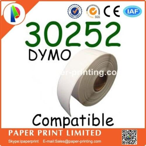 30 x Rolls Dymo Compatible 30252 Address Labels (1 roll - 350 pcs) 1-1/8 x 3-1/2 etiquetas