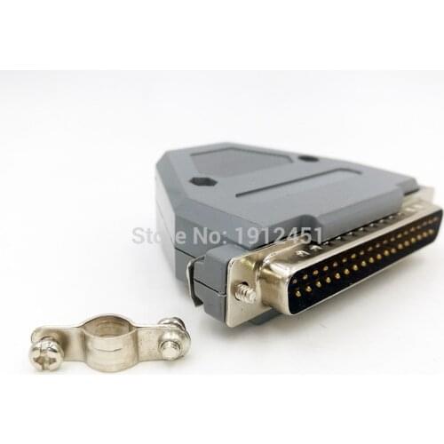 DB37 Parallel Port data cable connector plug 2 row D type connector 37pin port socket adapter female&Male