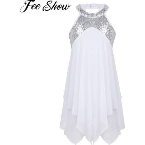 Бальные платья для девочек FEESHOW China At AliExpress