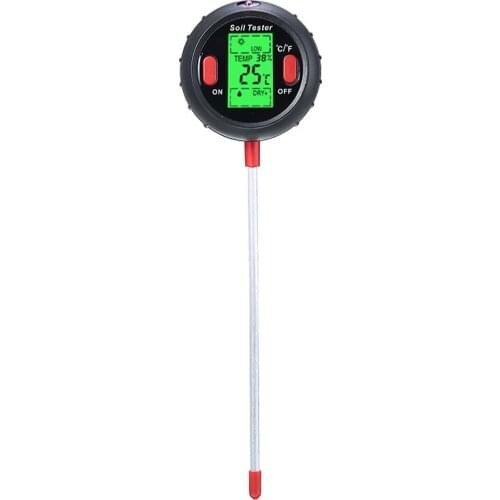 Hot Sale 5 in 1 Soil Ph Meter Soil Tester PH Moisture Meter Temperature Sunlight Intensity Measurement Analysis Tester