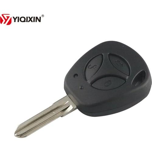 YIQIXIN 5Pcs/lot 3 Button Replacement Remote Car Key Shell For Lada Granta Vesta X-Ray Uncut Auto Blank Remote Key Case Cover