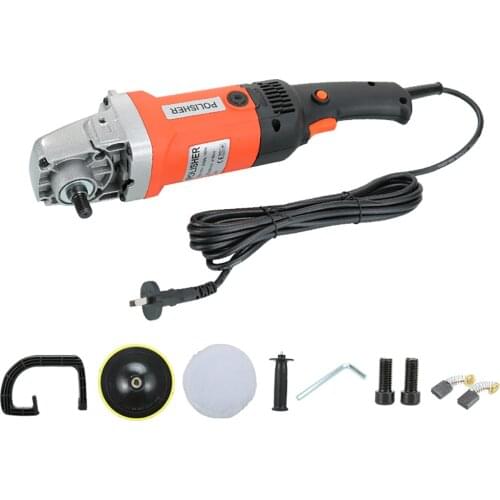 Mini Car Polishing Machine Car Polisher Sanding Machine Adjustable Speed Waxing Machine Grinder 1400W 3000RPM