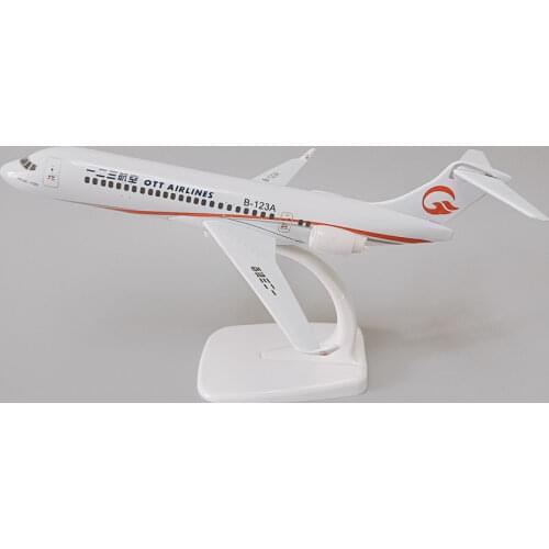 20cm Alloy Metal Air China Eastern OTT Airlines ARJ21-700 B-123A Airways Airplane Model Plane Model Diecast Aircraft