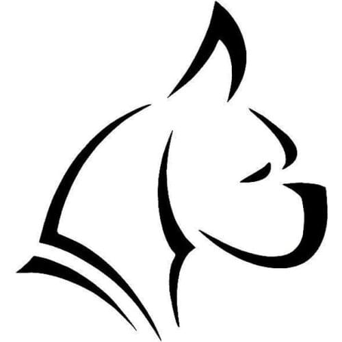 13.8*15CM Boxer Puppy Dog Animal Window Glass Decorative Decal Creative Cartoon Motorcycle Car Sticker