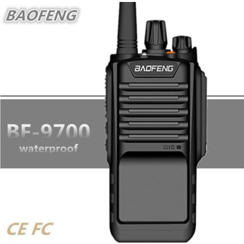 8W 2800MAH BAOFENG BF-9700 High Power Walkie Talkie Waterproof UHF Amateur Radio UV-9R Woki Toki HF Radio Transceiver Hunting