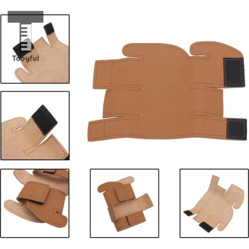 MagiDeal Professional Protective Scratching Brown Cover Case for Trumpet Synthetic Faux Leather Brass Musical Guitar Accessories