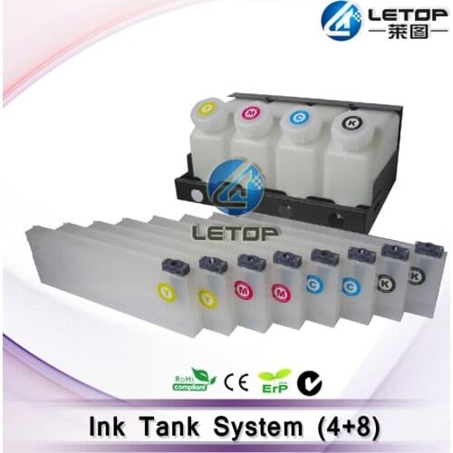Bulk system for Roland/Mimaki/Mutoh large format printer bulk ink system (4tanks+8cartridges)