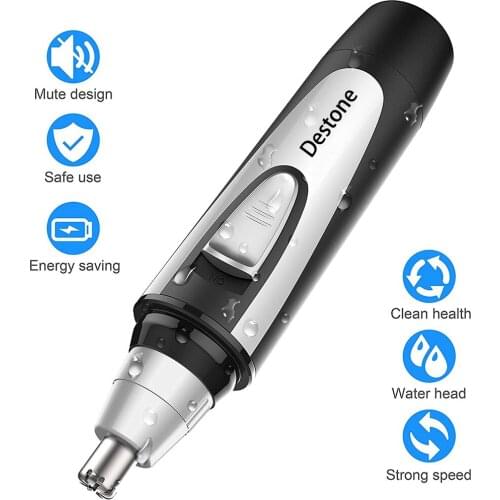Ear Nose Hair Trimmer Clipper Professional Painless Eyebrow and Facial Hair Trimmer for Men Women Hair Removal Razor