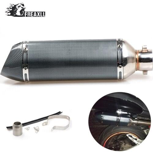 36-51MM Modified Motorcycle Exhaust Pipe Muffler Exhaust Moto Escape Universal Motorcycle ATV Scooter For Kawasaki Versys 650