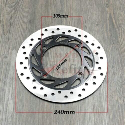 Motorcycle Rear Brake Disc Rotor For Honda CB400 CB-1 CB500 CB750 CB900 Hornet919 CBR250 PS250 NSS250 FES250 XL650 XRV650