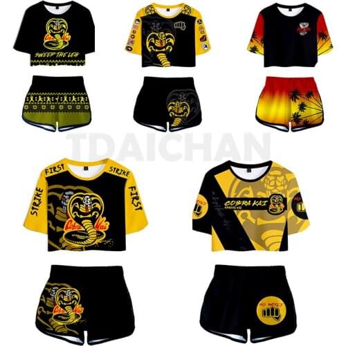 2020 New Cobra Vest Man/Woman Anime Summer Shirt Cobra Workout Fit Cotton Vest Casual Print Vest TOP AND PANT