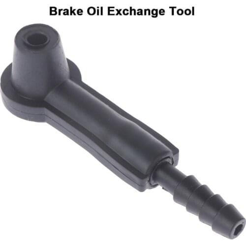 1Pc Black Auto Car Brake Fluid Replace Tools Rubber Pump Oil Bleeder Exchange Air Equipment Tool 10*2.5cm