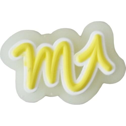 10 pcs Colorful 12 Signs Constellation Noctilucent Beach Shoe Decoration Souvenir Gift Glow Wristband Charms