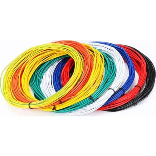 2 Sizes 5/10 metres super flexible 26AWG PVC insulated Wire Electric cable, LED cable, DIY Connect 10 colors choose