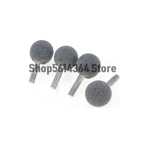 25mm Diameter Round Shaped Head Diamond Mounted 4 Pcs Grinding Tool