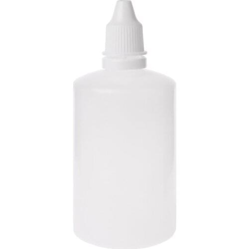 5-100ml Empty Plastic Squeezable Dropper Bottles Eye Liquid Dropper Container